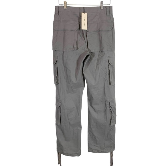 Lux To Kill High Waist Cargo Straight Leg Pants Size 4 - Picture 5 of 12